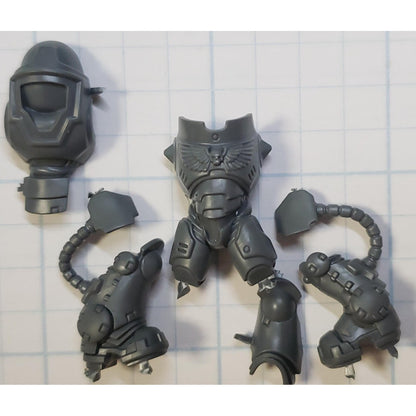40k Space Marine Bits Aggressor Gravis Armor Torso Legs Set #33