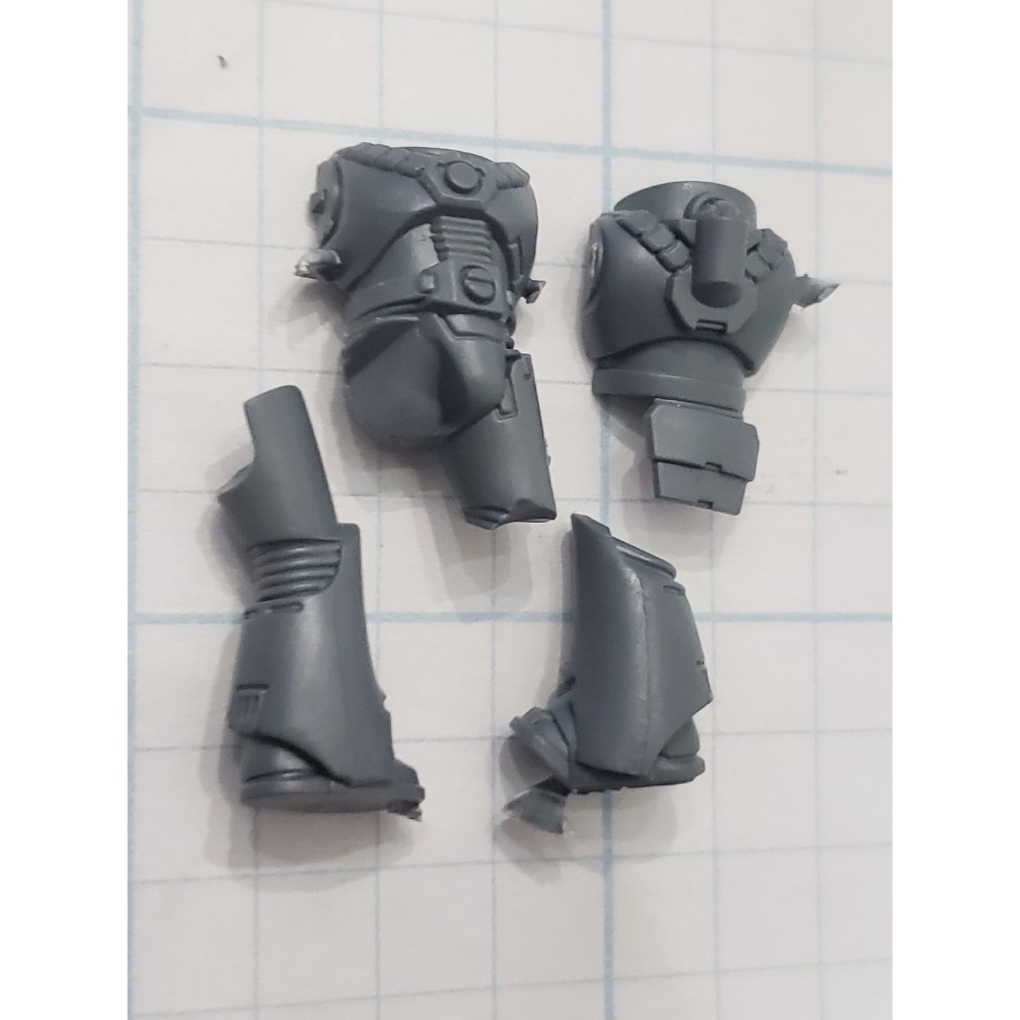 30K Space Marine Bits Mark 6 VI Tactical Squad Sgt Torso Legs Set #25