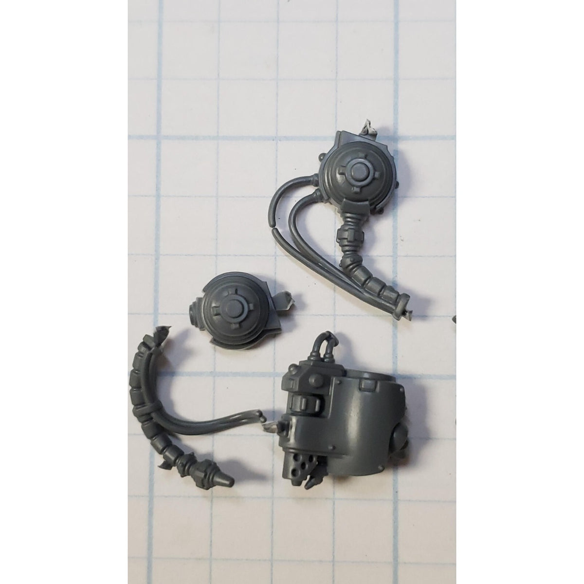 40k Space Marine Bits Aggressor Gravis Flamestorm Gauntlet Set #88