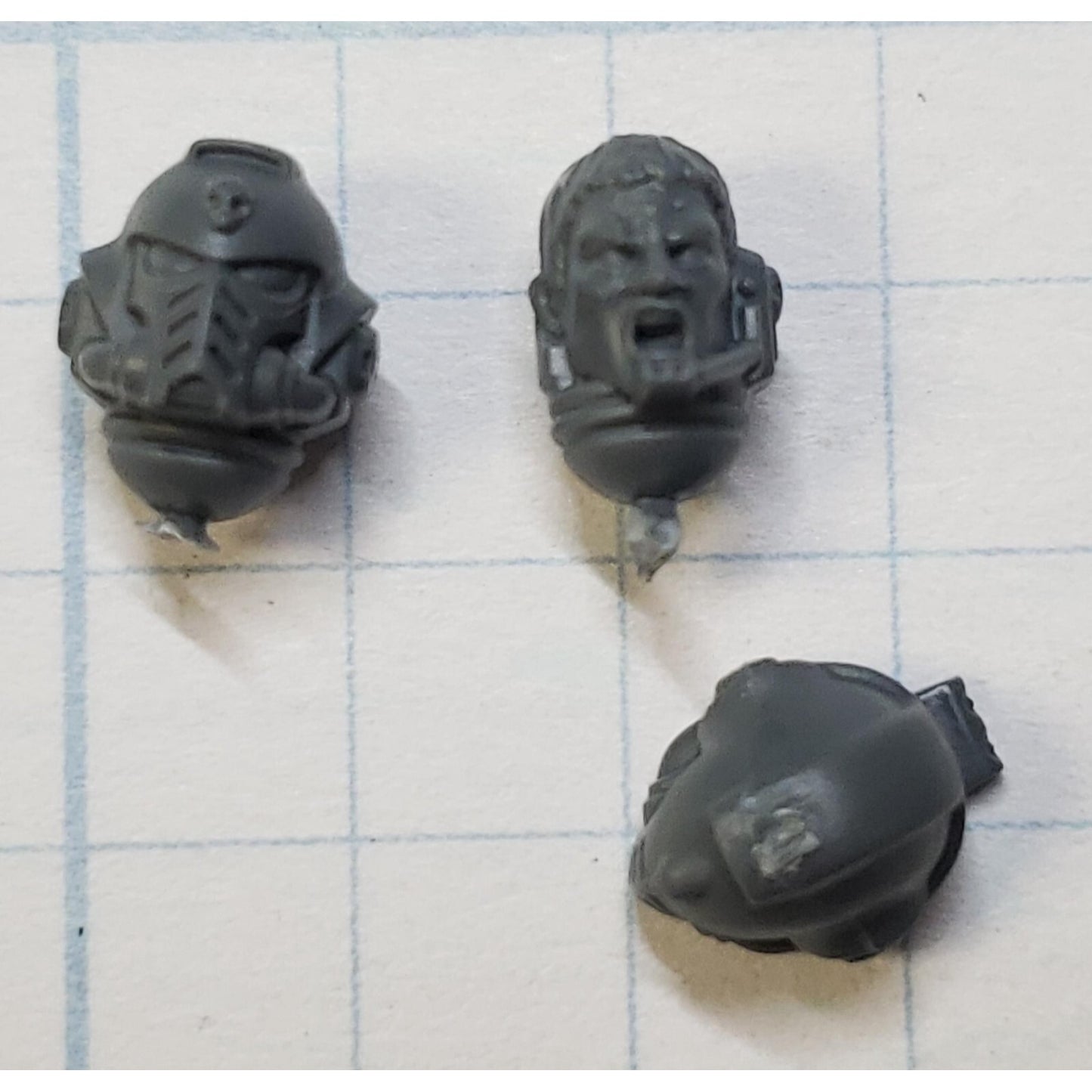 40k Space Marine Bits Primaris Jump Pack Intercessors Sgt Bare & Helmet Head Set