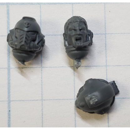 40k Space Marine Bits Primaris Jump Pack Intercessors Sgt Bare & Helmet Head Set