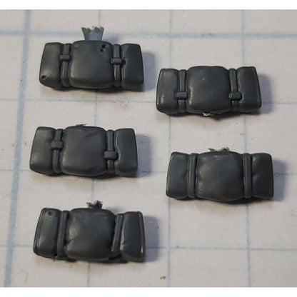 40k Astra Militarum Bits Cadian Shock Troops Terrain Bedrolls x5 Set B
