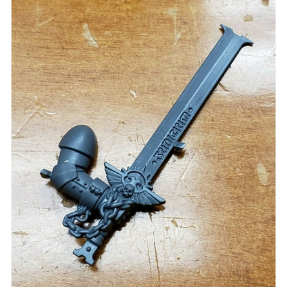 40k Black Templar Bits Primaris Upgrade Sword of Judgement