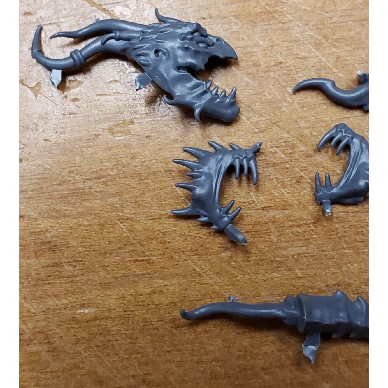 40k Chaos Space Marines Bits Daemon Prince Head Faction Set Tzeentch