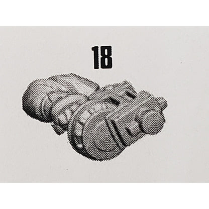 Necromunda Bits Orlock Weapon Upgrade Bolt Pistol Right #18