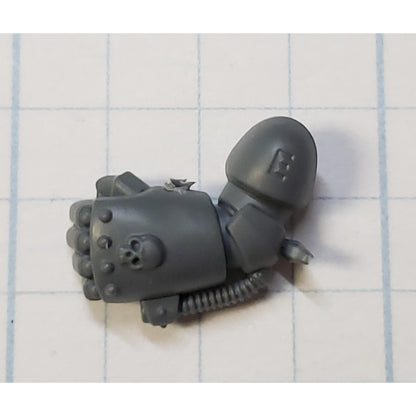 40k Space Marine Bits Primaris Jump Pack Intercessors Skull Engraved Power Fist