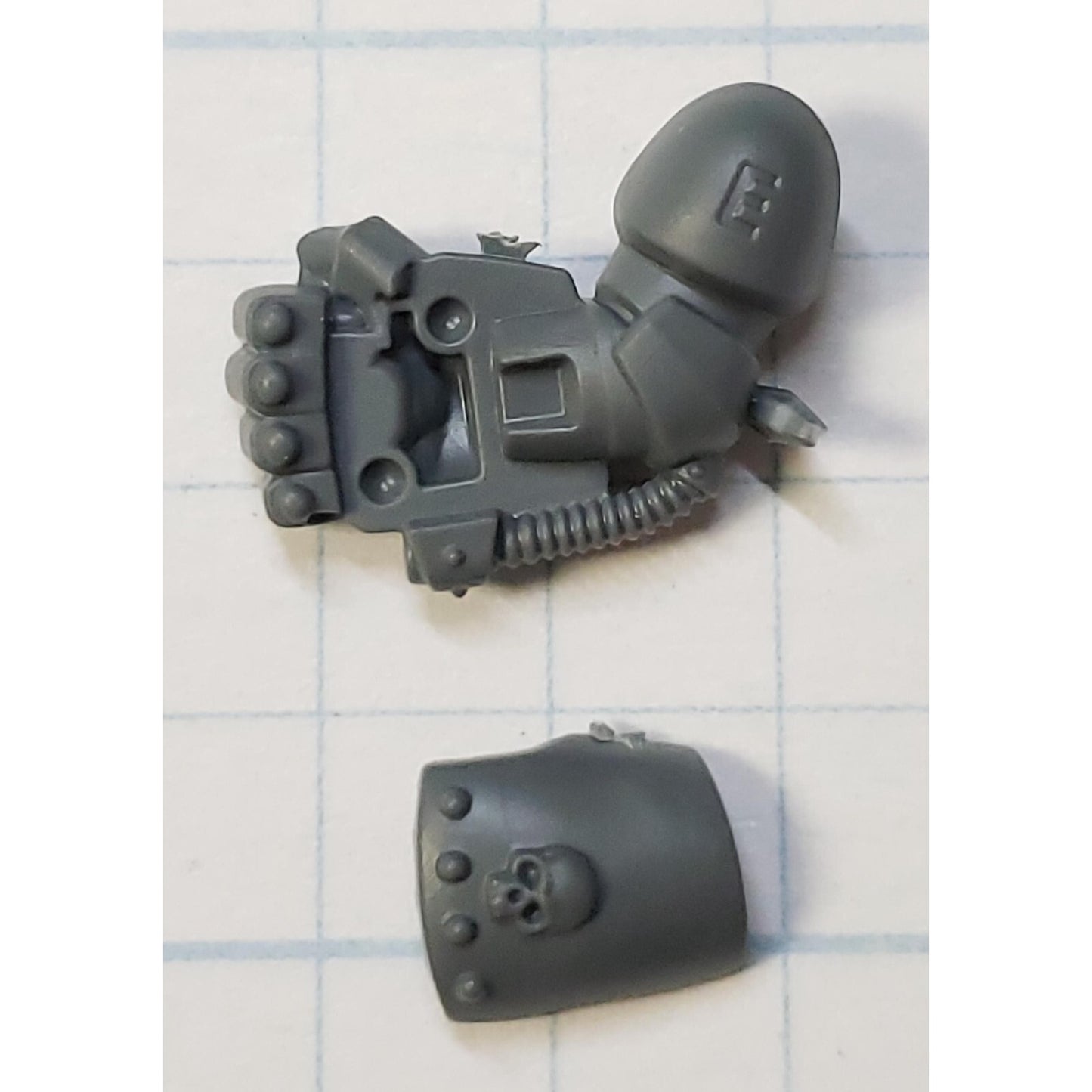 40k Space Marine Bits Primaris Jump Pack Intercessors Skull Engraved Power Fist