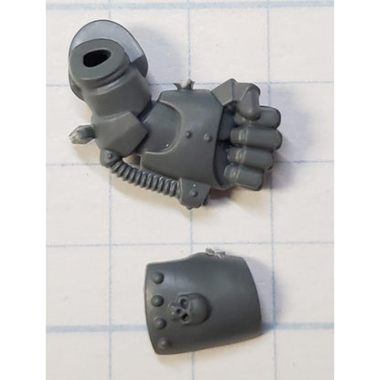40k Space Marine Bits Primaris Jump Pack Intercessors Skull Engraved Power Fist