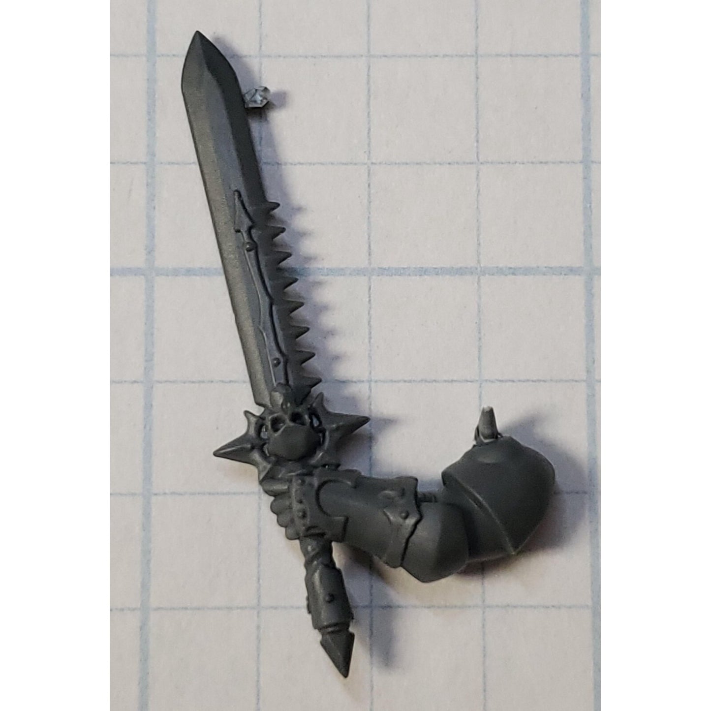 40k Chaos Space Marine Bits Chosen Engraved Power Sword