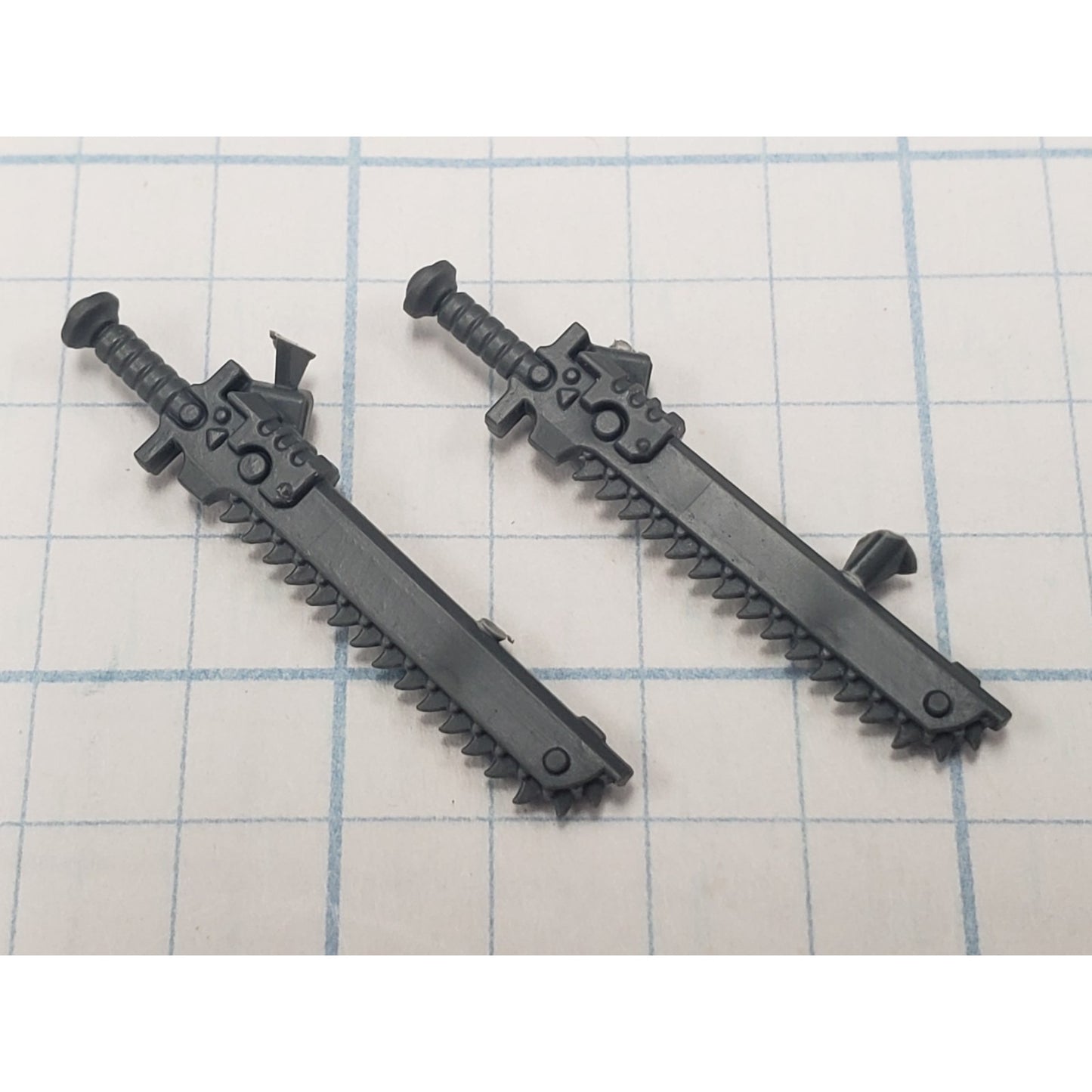 40K SpMarine Bits Assault Intercessor Stowed Astartes Chainswords
