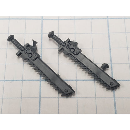 40K SpMarine Bits Assault Intercessor Stowed Astartes Chainswords