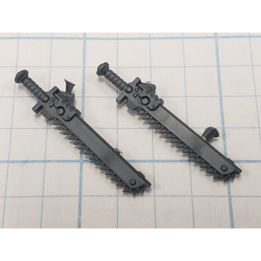 40K SpMarine Bits Assault Intercessor Stowed Astartes Chainswords