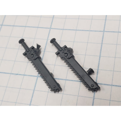 40K SpMarine Bits Assault Intercessor Stowed Astartes Chainswords