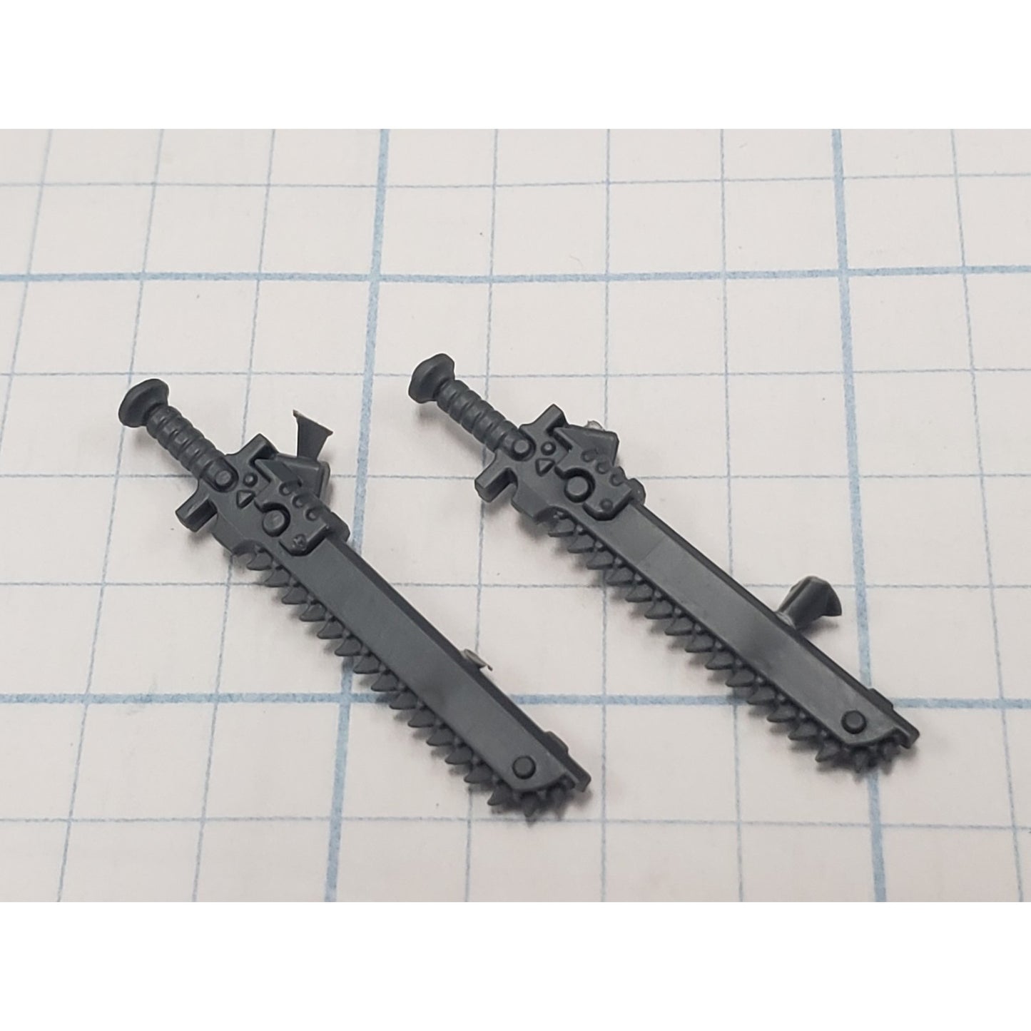 40K SpMarine Bits Assault Intercessor Stowed Astartes Chainswords