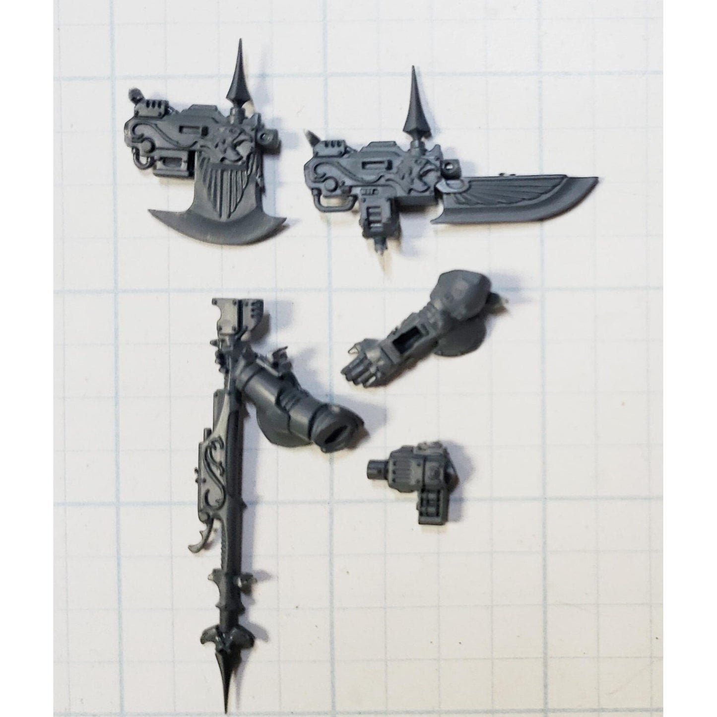 40k Adeptus Custodes Bits Allarus Terminator Guardian Spear Castellan Axe C16