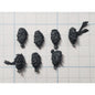 40k Space Wolves Bits Grey Hunters Feral Bare Heads x7 Set B7