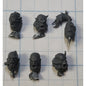 40k Chaos Space Marine Bits Chosen Heretic Heads Bare x6