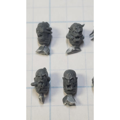 40k Chaos Space Marine Bits Chosen Heretic Heads Bare x6