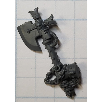 40k Black Templar Bits Marshal Engraved Power Axe