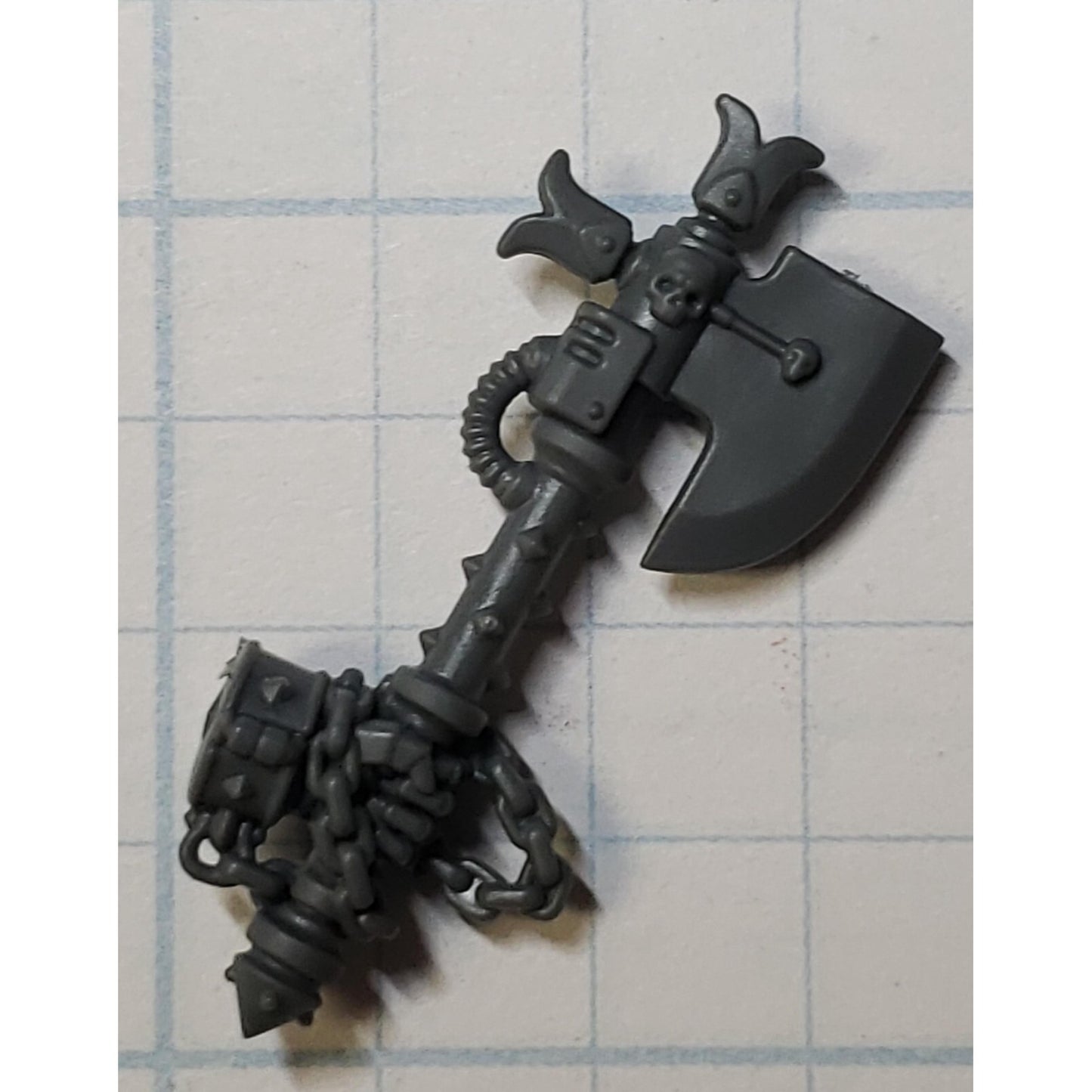 40k Black Templar Bits Marshal Engraved Power Axe