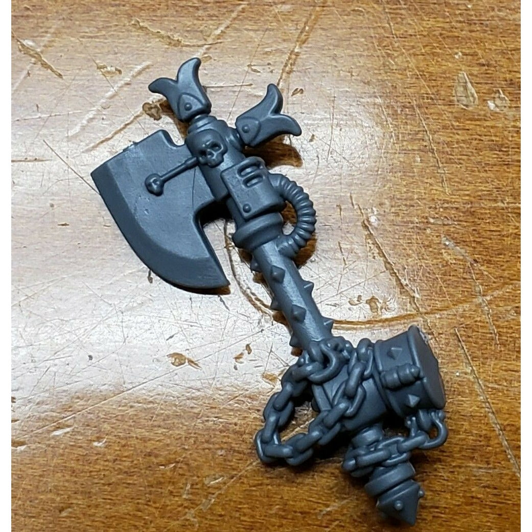 40k Black Templar Bits Marshal Engraved Power Axe
