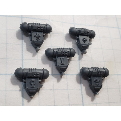 40K Adeptus Sororitas Bits Battle Sister Squad Engraved Backpacks x5