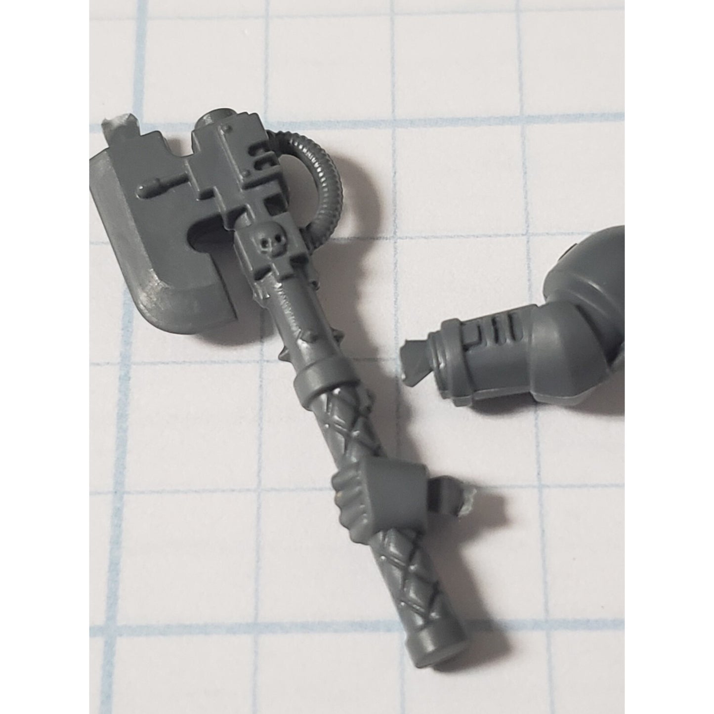40k Space Marine Bits Devastator Squad Sergeant Power Axe