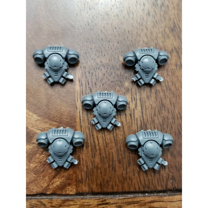40K Space Marine Bits Primaris Intercessor  Engraved Backpacks x5