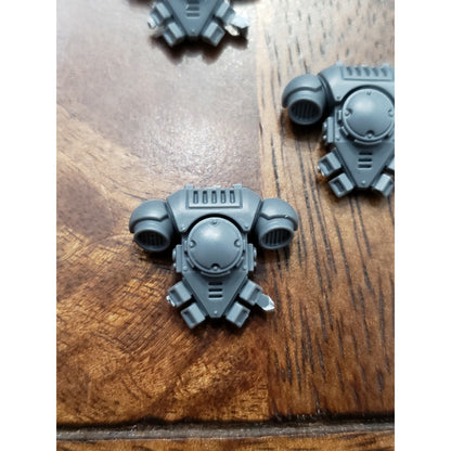 40K Space Marine Bits Primaris Intercessor  Engraved Backpacks x5