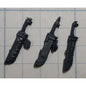 40k Space Wolves Bits Wolf Pack Grey Hunter Dagger Sheaths w Icons x3 Set