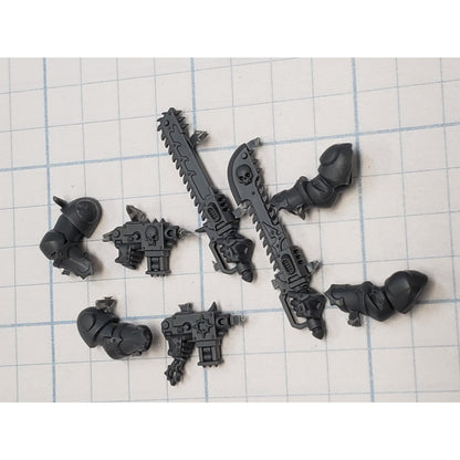 40k Chaos Space Marine Bits Chosen Relic Bolt Pistols Chain Swords