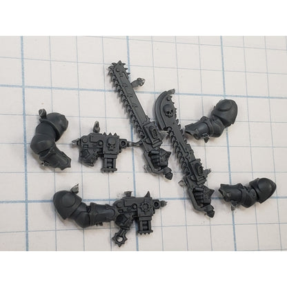 40k Chaos Space Marine Bits Chosen Relic Bolt Pistols Chain Swords