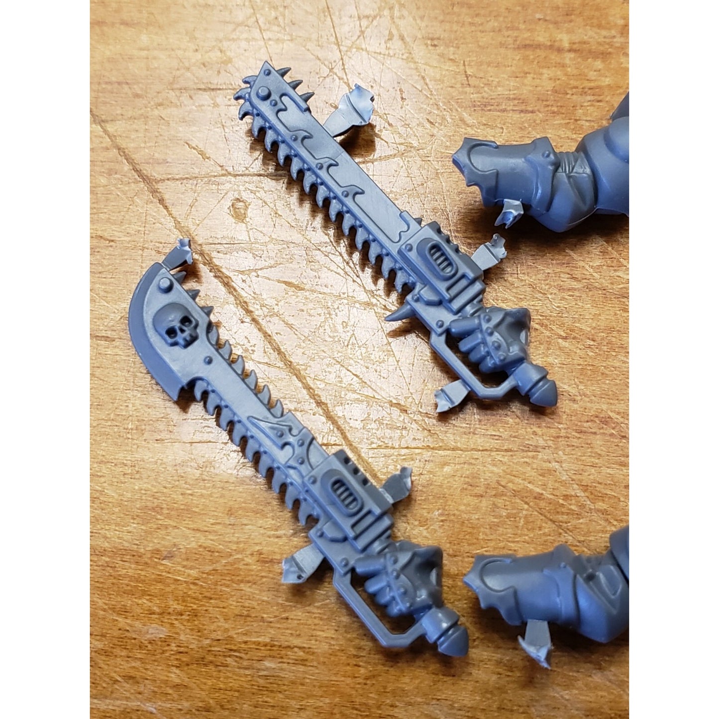 40k Chaos Space Marine Bits Chosen Relic Bolt Pistols Chain Swords