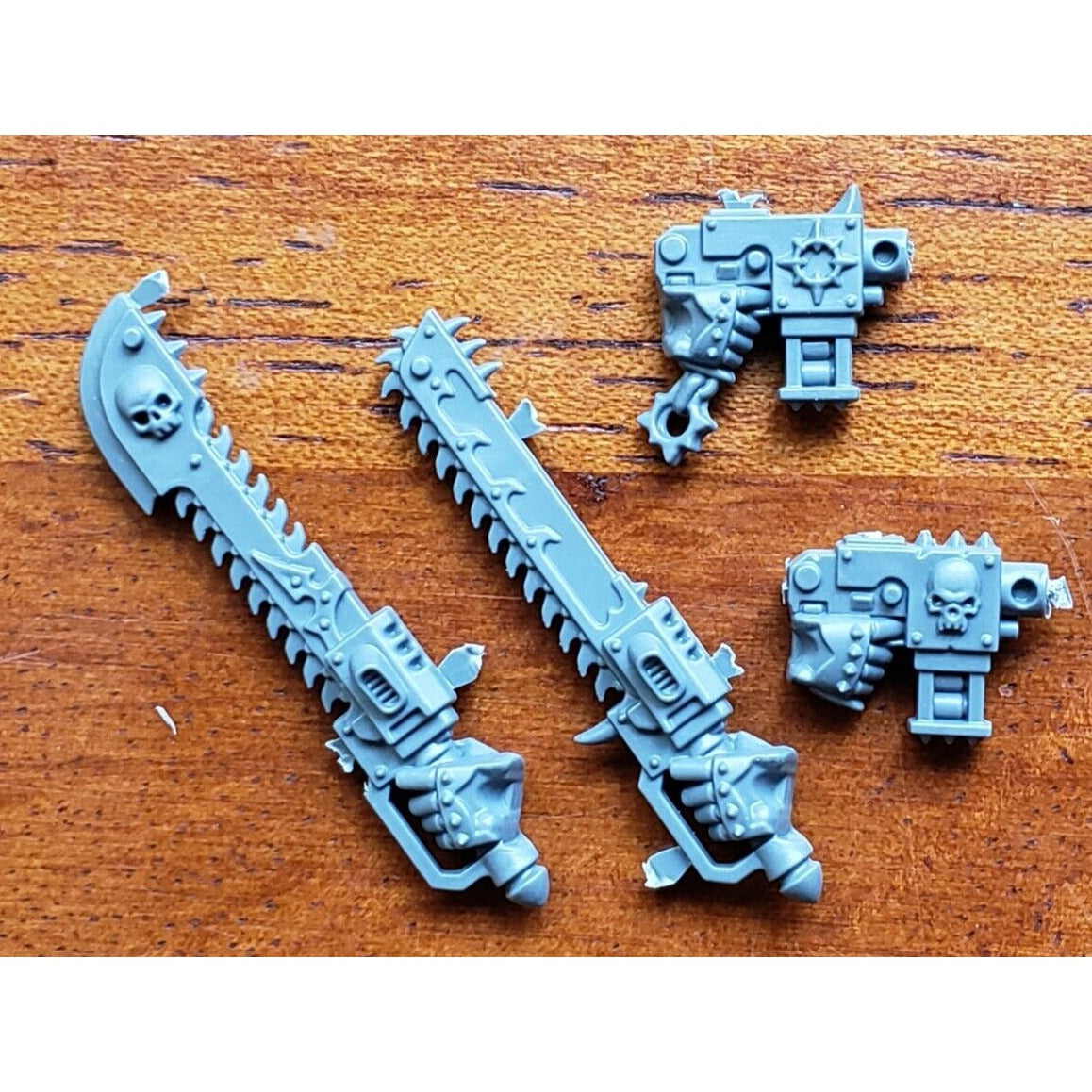 40k Chaos Space Marine Bits Chosen Relic Bolt Pistols Chain Swords