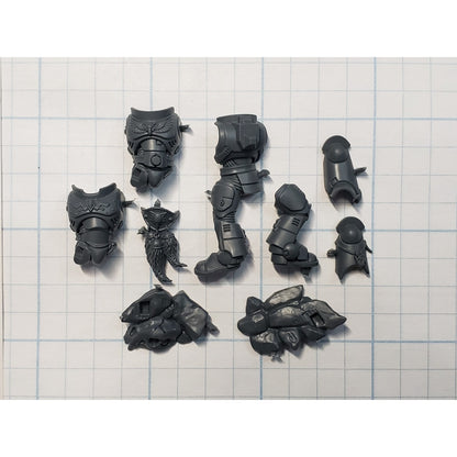 40k Space Wolves Bits Grey Hunters Pack Leader Torso Legs Set #01