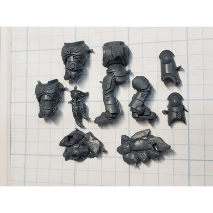 40k Space Wolves Bits Grey Hunters Pack Leader Torso Legs Set #01