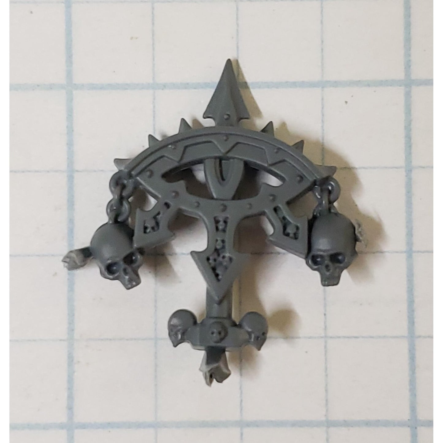 40K Chaos Space Marine Bits Legionary Champion Backpack Icon Sons of Horus #135