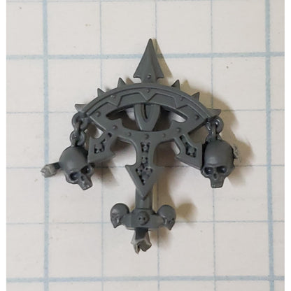 40K Chaos Space Marine Bits Legionary Champion Backpack Icon Sons of Horus #135