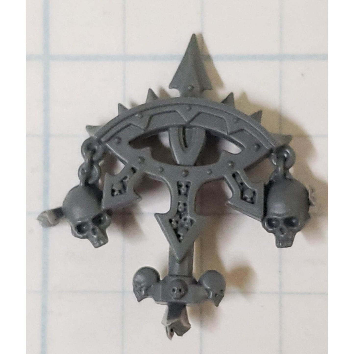40K Chaos Space Marine Bits Legionary Champion Backpack Icon Sons of Horus #135