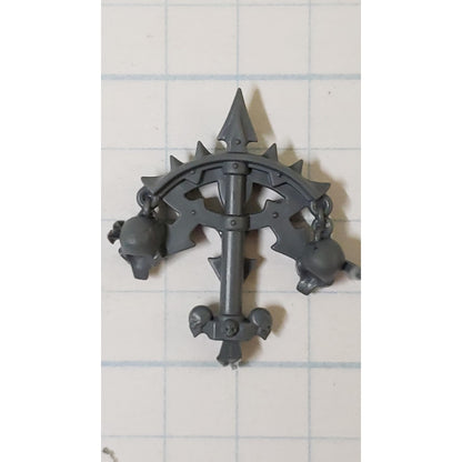 40K Chaos Space Marine Bits Legionary Champion Backpack Icon Sons of Horus #135