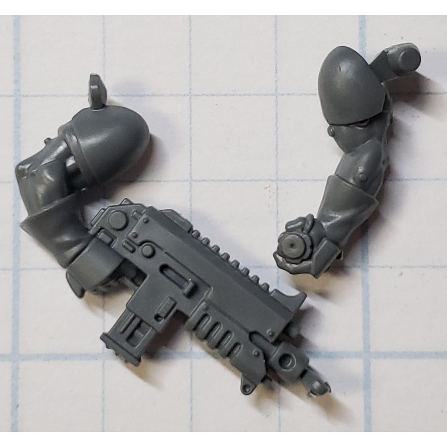40k Black Templar Bits Primaris Upgrade Neophyte Scout Bolter & Grenade Arms