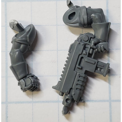 40k Black Templar Bits Primaris Upgrade Neophyte Scout Bolter & Grenade Arms