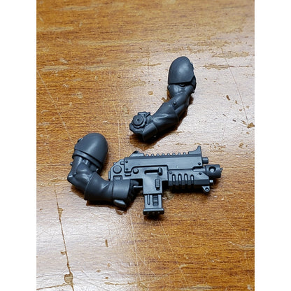 40k Black Templar Bits Primaris Upgrade Neophyte Scout Bolter & Grenade Arms