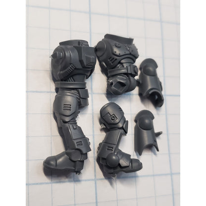 40k Space Wolves Bits Grey Hunters Pack Torso Legs Mark X Armor #33