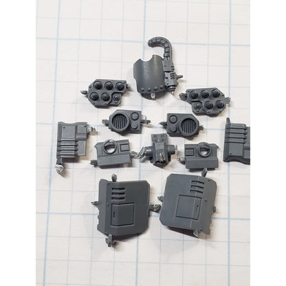 40k Space Marines Bits Terminator Squad Cyclone Launcher w Targeter