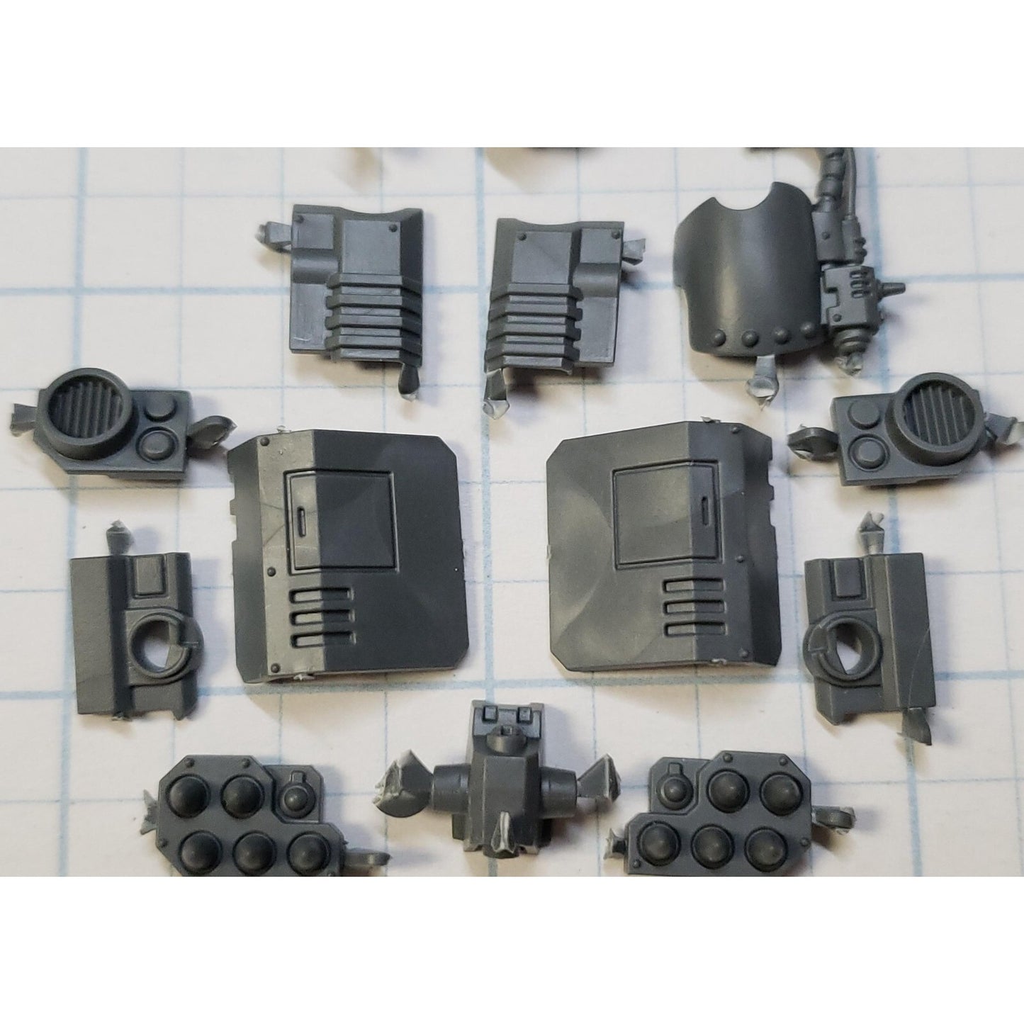 40k Space Marines Bits Terminator Squad Cyclone Launcher w Targeter