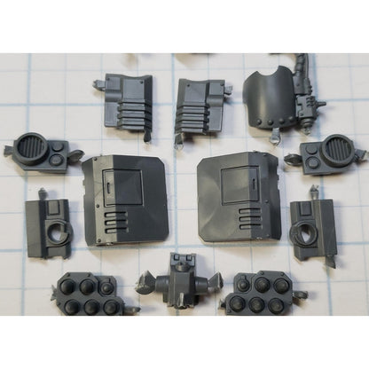 40k Space Marines Bits Terminator Squad Cyclone Launcher w Targeter