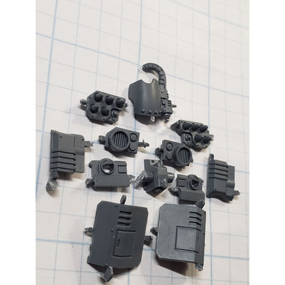 40k Space Marines Bits Terminator Squad Cyclone Launcher w Targeter