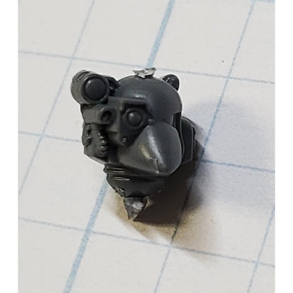 40k Space Marine Bits Devastator Mk 6 Corvus Head w Targeter #25