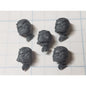 40k Space Marine Bits Heavy Intercessor Gravis Armor Helmet Head #22 x5 Set